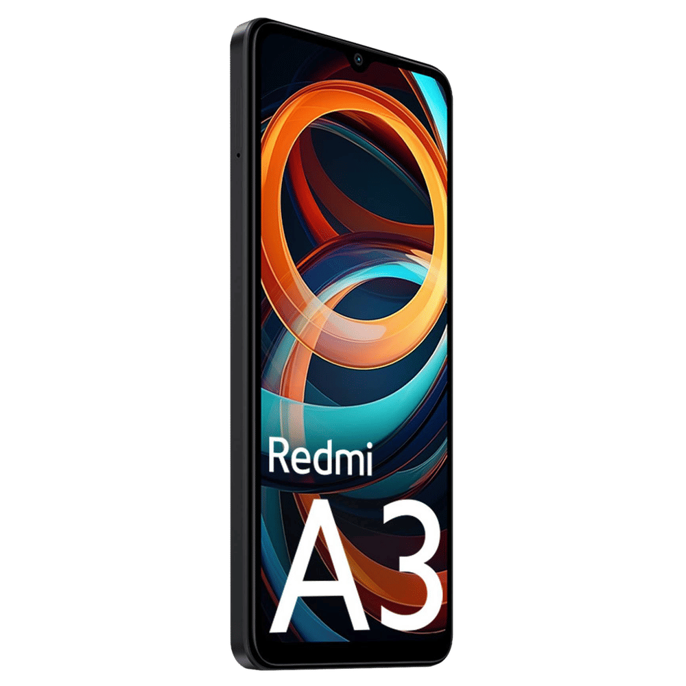 Buy Redmi A3 (6GB RAM, 128GB, Midnight Black) online at best prices ...